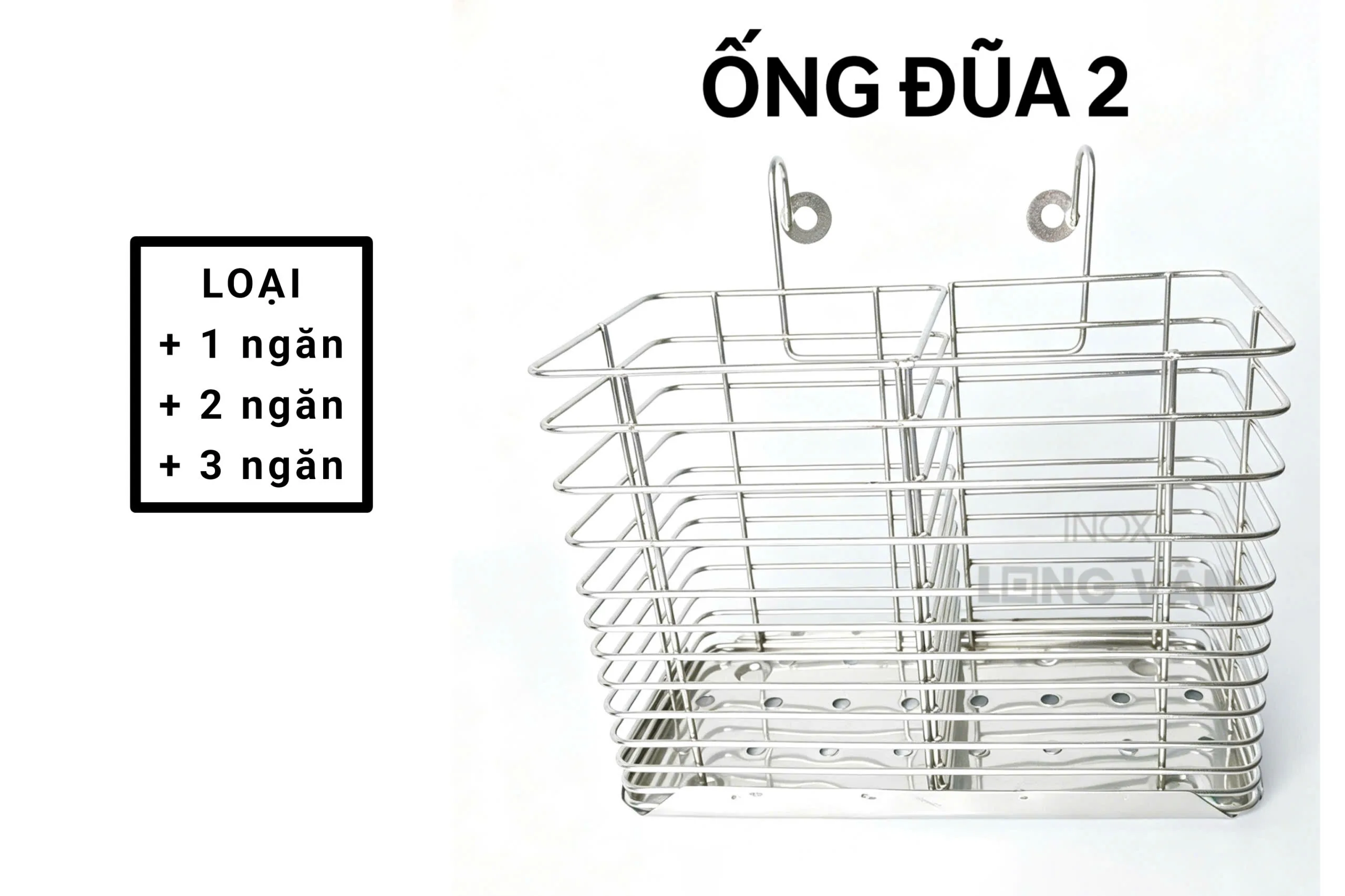 Ống đũa INOX 1/2/3 ngăn